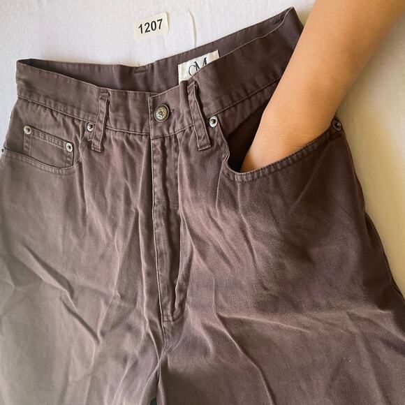 CM Women’s Casual Khaki Shorts size 10 US, Solid Brown - Picture 7 of 9